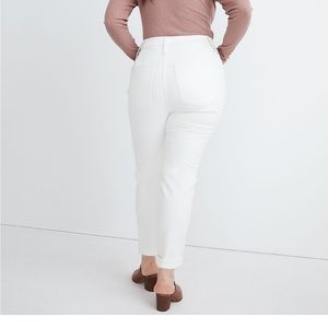 Madewell Perfect Vintage Jean white